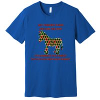 Xmas Tree Dominick The Donkey The Italian Christmas Donkey  Premium T-Shirt