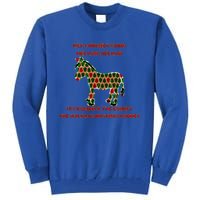 Xmas Tree Dominick The Donkey The Italian Christmas Donkey  Tall Sweatshirt