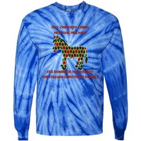 Xmas Tree Dominick The Donkey The Italian Christmas Donkey  Tie-Dye Long Sleeve Shirt