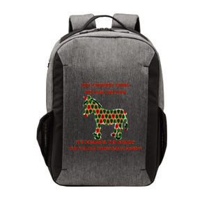 Xmas Tree Dominick The Donkey The Italian Christmas Donkey  Vector Backpack