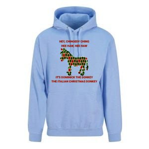 Xmas Tree Dominick The Donkey The Italian Christmas Donkey  Unisex Surf Hoodie