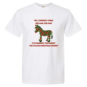 Xmas Tree Dominick The Donkey The Italian Christmas Donkey  Garment-Dyed Heavyweight T-Shirt