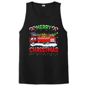 Xmas Tree Decoration Firefighter Fire Truck Christmas Funny Gift PosiCharge Competitor Tank