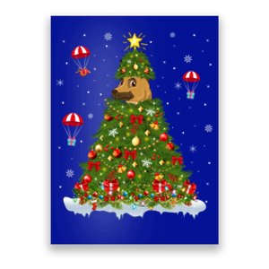 Xmas Tree Decorations Santa Ger Shepherd Dog Christmas Gift Poster