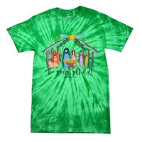 Xmas The Greatest Gift For All Christmas Nativity Jesus Christian Gift Tie-Dye T-Shirt