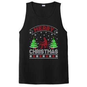 Xmas Tree Lighting Artist Ugly Christmas Meaningful Gift PosiCharge Competitor Tank