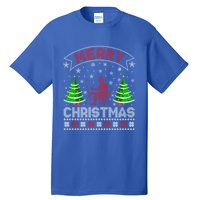 Xmas Tree Lighting Artist Ugly Christmas Meaningful Gift Tall T-Shirt