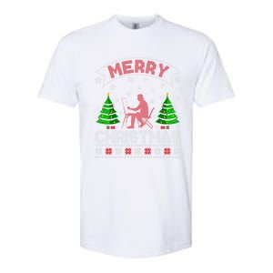 Xmas Tree Lighting Artist Ugly Christmas Meaningful Gift Softstyle CVC T-Shirt