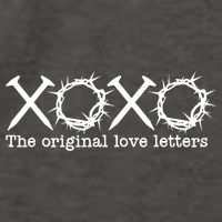 XoXo The Original Love Letters Jesus Christian Vector Backpack