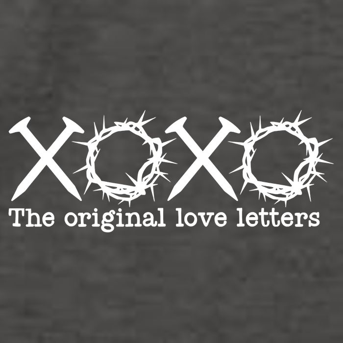 XoXo The Original Love Letters Jesus Christian Vector Backpack