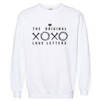 Xoxo The Original Love Letters Christian Faith Easter Garment-Dyed Sweatshirt