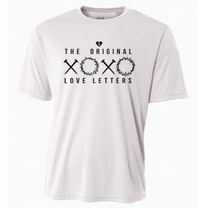 Xoxo The Original Love Letters Christian Faith Easter Cooling Performance Crew T-Shirt