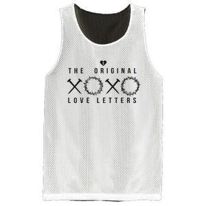 Xoxo The Original Love Letters Christian Faith Easter Mesh Reversible Basketball Jersey Tank