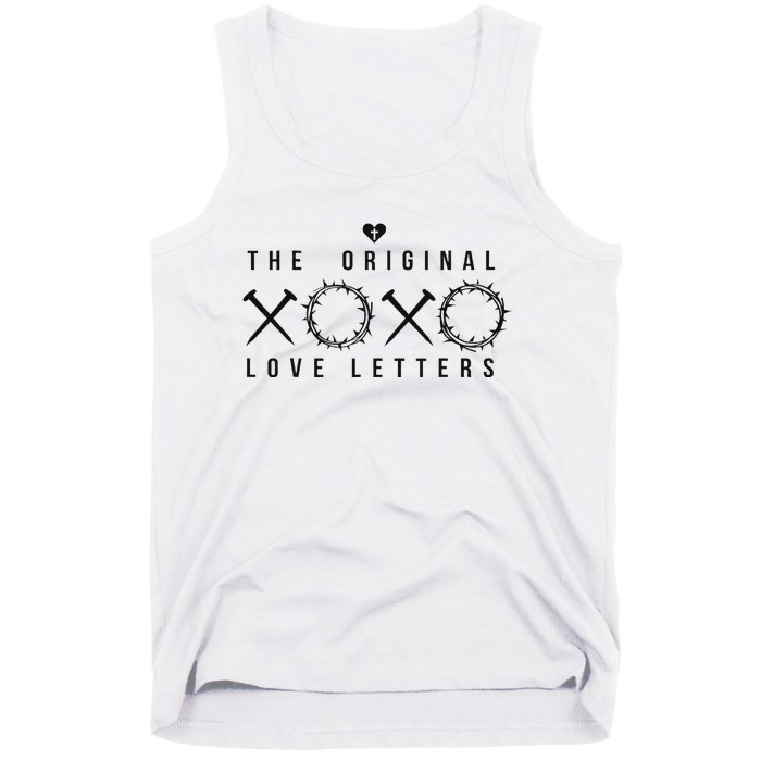 Xoxo The Original Love Letters Christian Faith Easter Tank Top