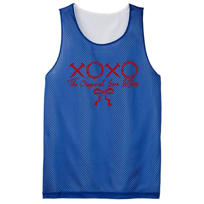 Xoxo The Original Love Letters Christian Valentine’S Day Meaningful Gift Mesh Reversible Basketball Jersey Tank