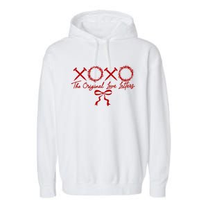 Xoxo The Original Love Letters Christian Valentine’S Day Meaningful Gift Garment-Dyed Fleece Hoodie