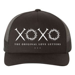 Xoxo The Original Love Letters Easter Cros Yupoong Adult 5-Panel Trucker Hat