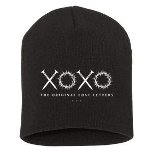 Xoxo The Original Love Letters Easter Cros Short Acrylic Beanie