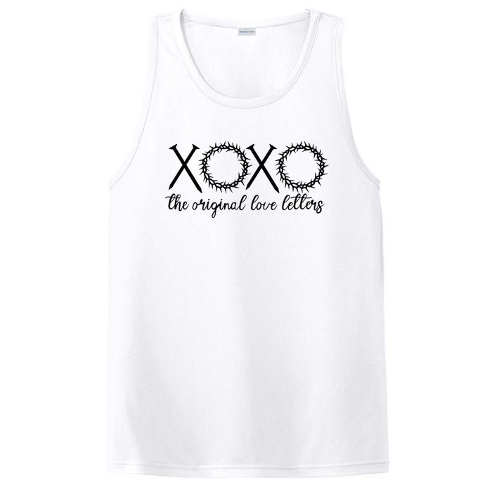 Xoxo The Original Love Letters Easter Christian PosiCharge Competitor Tank