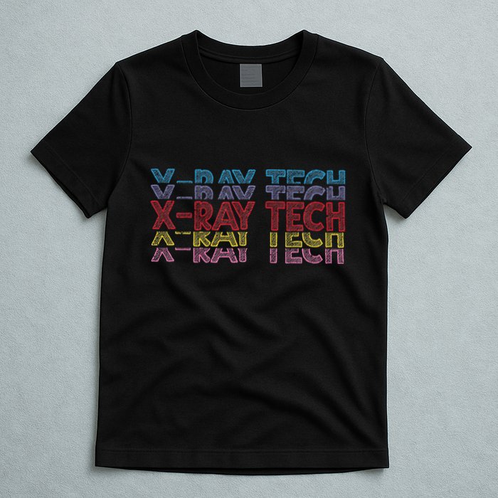 Xray Tech Rad Technician Radiologist Technologist Radiology T-Shirt