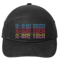 Xray Tech Rad Technician Radiologist Technologist Radiology 7-Panel Snapback Hat