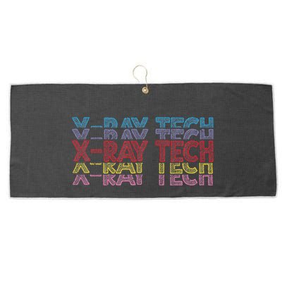 Xray Tech Rad Technician Radiologist Technologist Radiology Large Microfiber Waffle Golf Towel