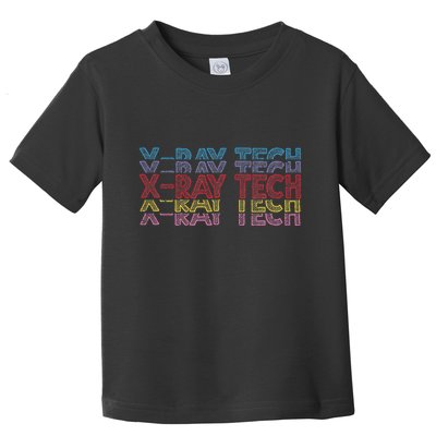 Xray Tech Rad Technician Radiologist Technologist Radiology Toddler T-Shirt