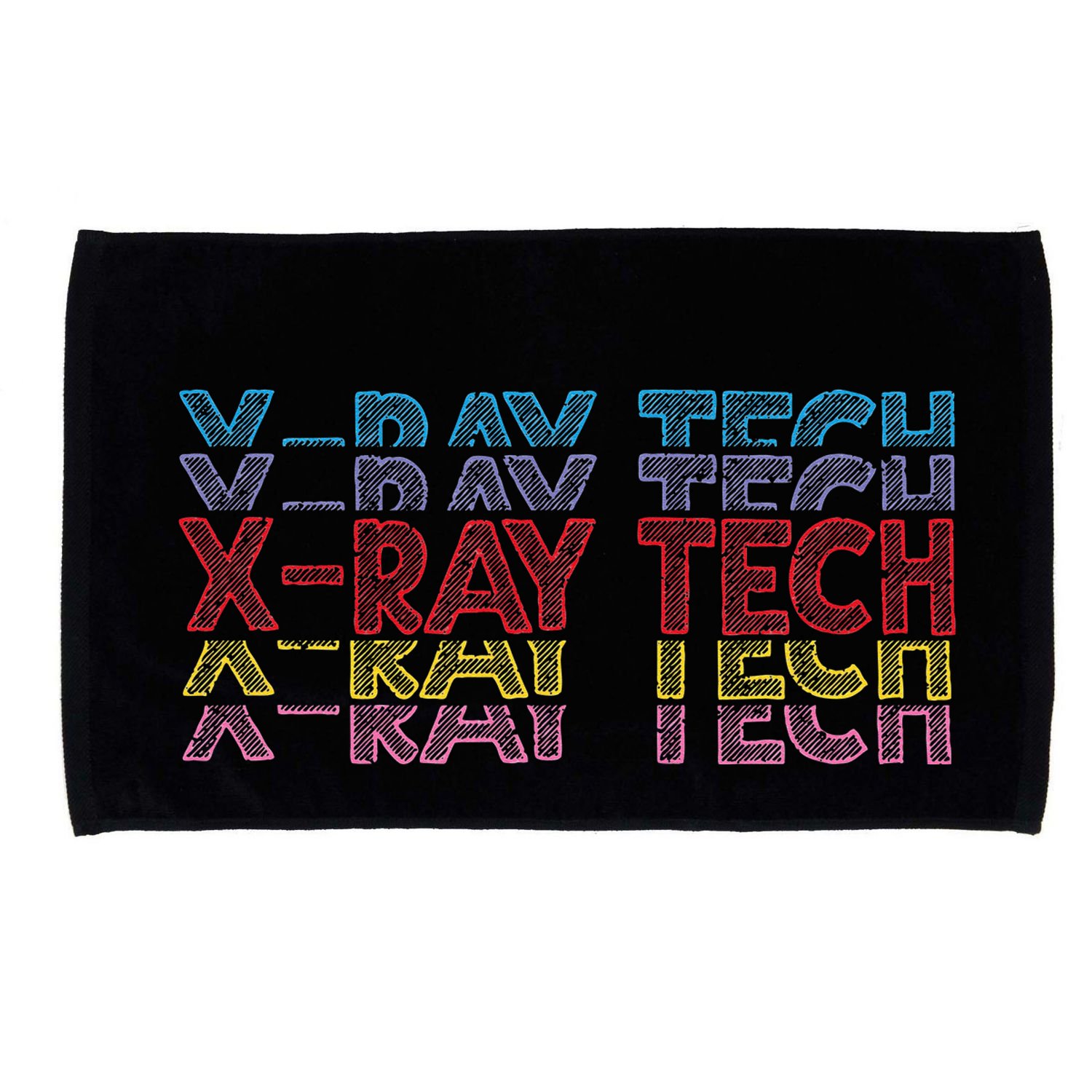 Xray Tech Rad Technician Radiologist Technologist Radiology Microfiber Hand Towel