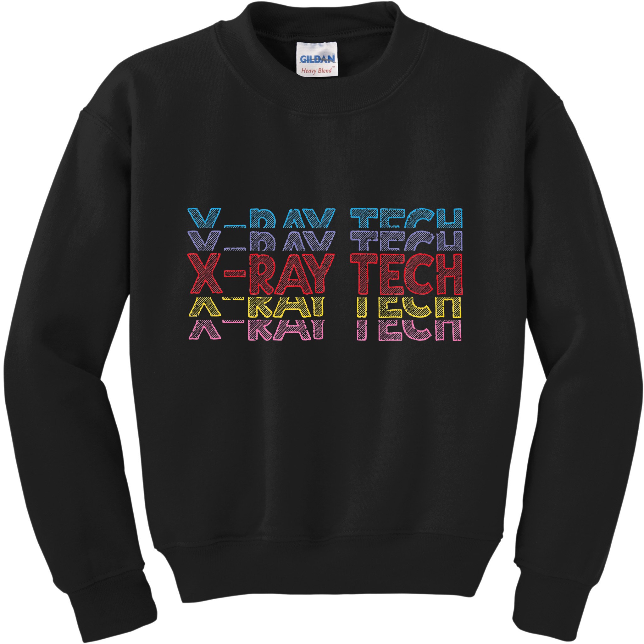 Xray Tech Rad Technician Radiologist Technologist Radiology Kids Sweatshirt