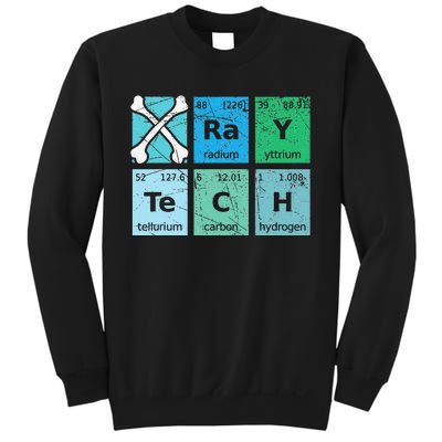 XRay Tech Radiologist Rad Tech Radiology Periodic Table Sweatshirt