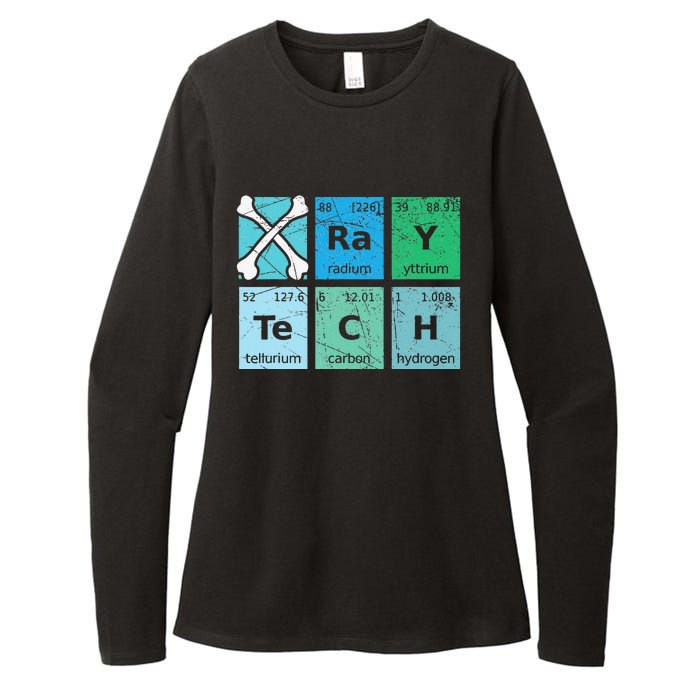 XRay Tech Radiologist Rad Tech Radiology Periodic Table Womens CVC Long Sleeve Shirt