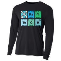 XRay Tech Radiologist Rad Tech Radiology Periodic Table Cooling Performance Long Sleeve Crew