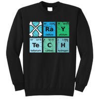 XRay Tech Radiologist Rad Tech Radiology Periodic Table Tall Sweatshirt