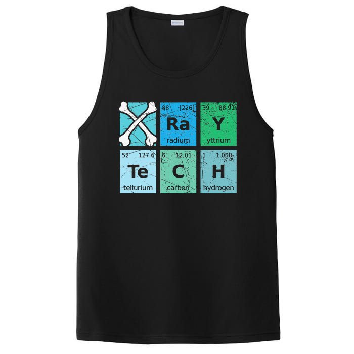 XRay Tech Radiologist Rad Tech Radiology Periodic Table PosiCharge Competitor Tank