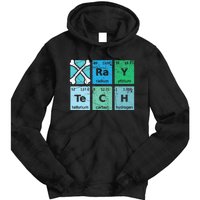 XRay Tech Radiologist Rad Tech Radiology Periodic Table Tie Dye Hoodie