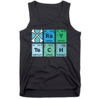 XRay Tech Radiologist Rad Tech Radiology Periodic Table Tank Top