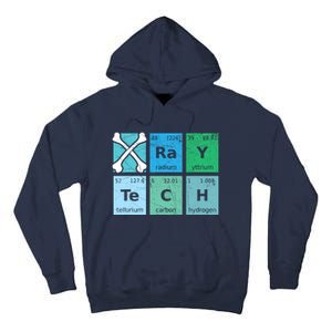 Xray Tech Radiologist Rad Tech Radiology Periodic Table Tall Hoodie