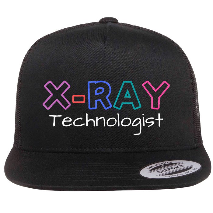 Xray Technologist Rad Tech Mri Technologist Flat Bill Trucker Hat