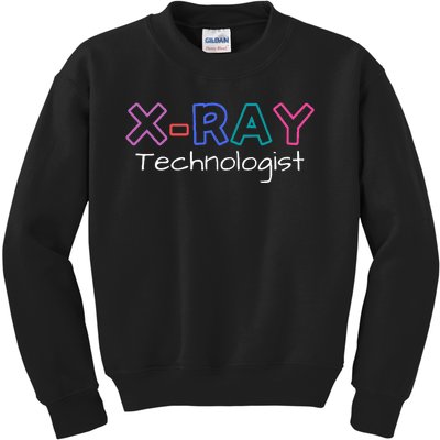 Xray Technologist Rad Tech Mri Technologist Kids Sweatshirt