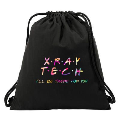 Xray Tech Radiology Funny Radiologic Technologist Tie Dye Drawstring Bag