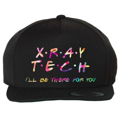 Xray Tech Radiology Funny Radiologic Technologist Tie Dye Wool Snapback Cap