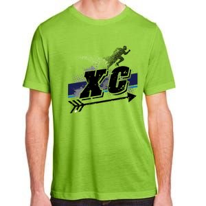 Xc Trail Runner Coaches Trainers Team Running Distance Meaningful Gift Adult ChromaSoft Performance T-Shirt