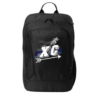 Xc Trail Runner Coaches Trainers Team Running Distance Meaningful Gift City Backpack
