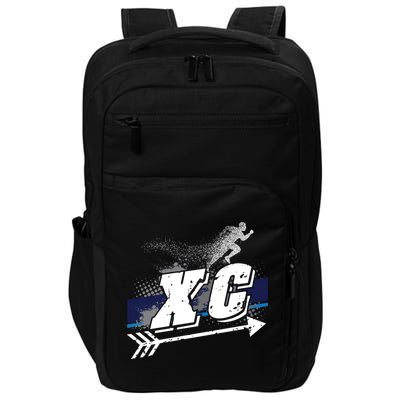 Xc Trail Runner Coaches Trainers Team Running Distance Meaningful Gift Impact Tech Backpack