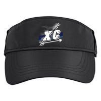 Xc Trail Runner Coaches Trainers Team Running Distance Meaningful Gift Adult Drive Performance Visor