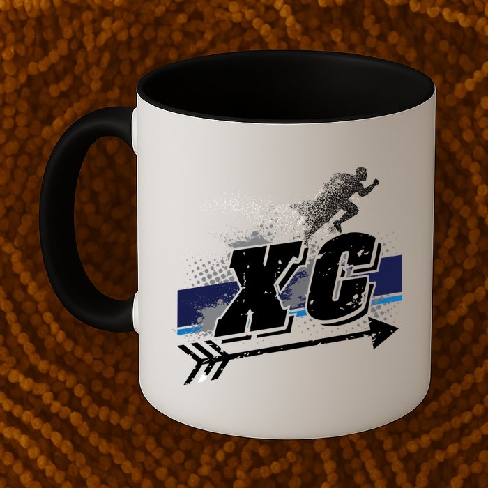 Xc Trail Runner Coaches Trainers Team Running Distance Meaningful Gift Mug