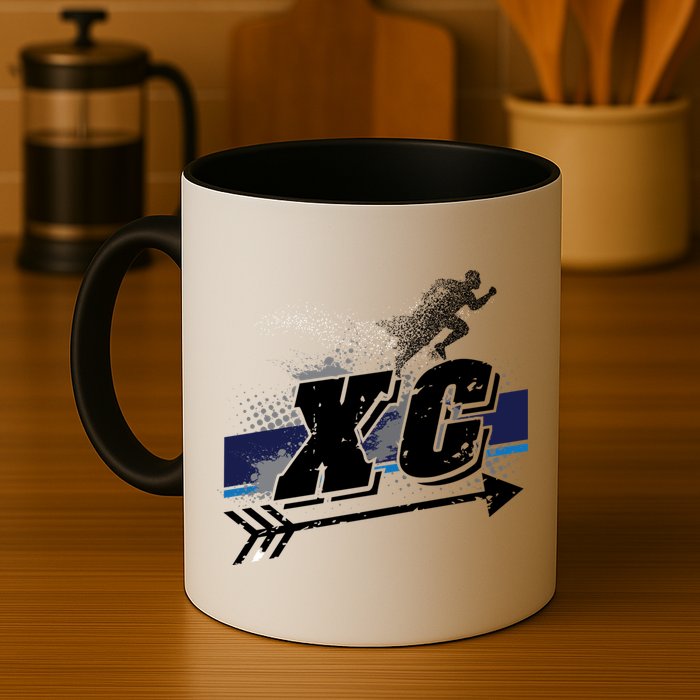 Xc Trail Runner Coaches Trainers Team Running Distance Meaningful Gift Mug