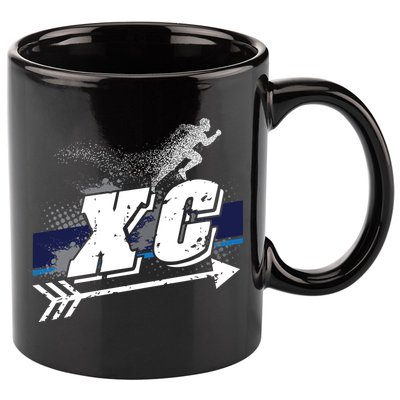 Xc Trail Runner Coaches Trainers Team Running Distance Meaningful Gift 11oz C Handle Ceramic Mug