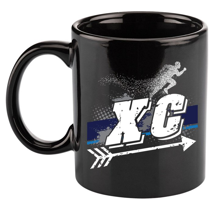 Xc Trail Runner Coaches Trainers Team Running Distance Meaningful Gift 11oz C Handle Ceramic Mug