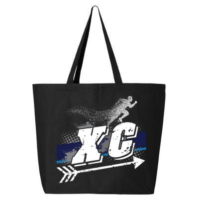 Xc Trail Runner Coaches Trainers Team Running Distance Meaningful Gift 25L Jumbo Tote